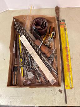 Misc Drill Bits and Hand Tools