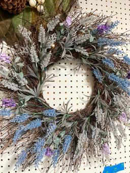 Group of 2 Holiday Wreaths