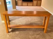 Wooden Sofa Table