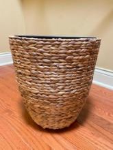 Wicker Planter with Plastic Liner