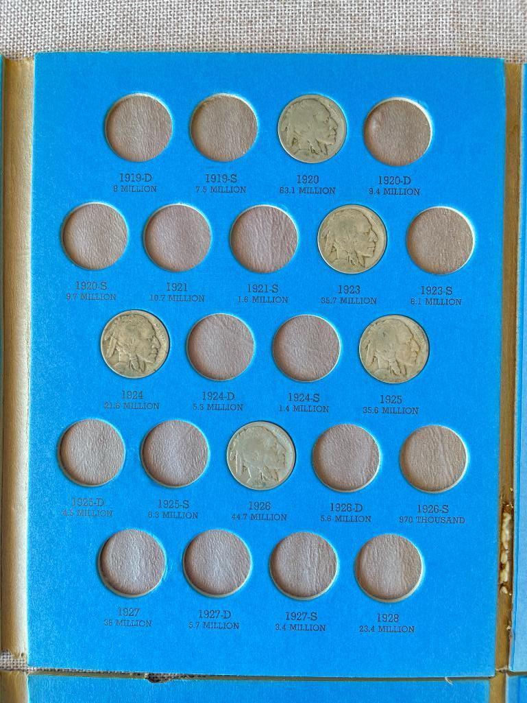 Vintage Buffalo and Jefferson Nickels