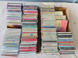 Group of Music CDs