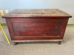 Vintage Wooden Trunk