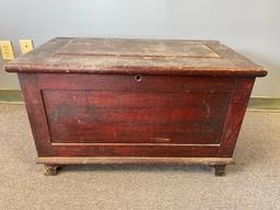 Vintage Wooden Trunk