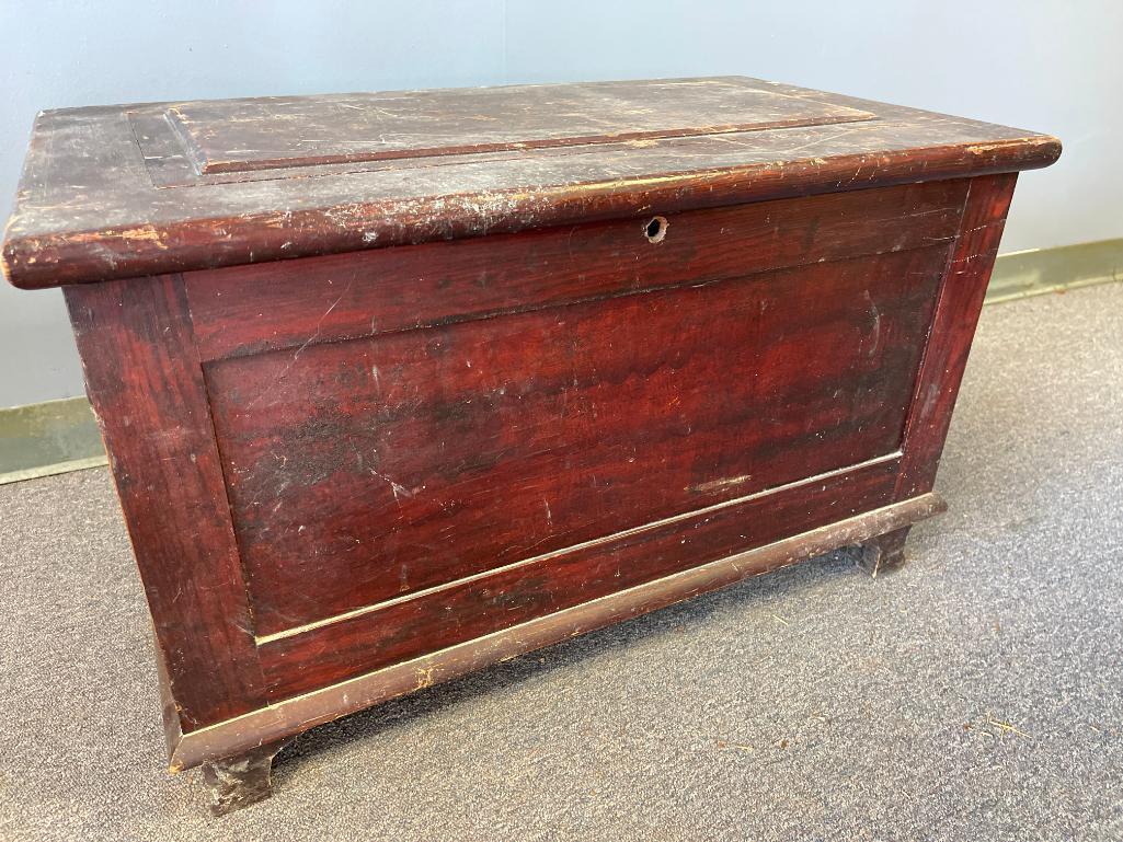 Vintage Wooden Trunk