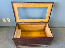 Vintage Wooden Trunk