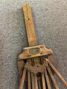 Vintage Wooden Clothes Drying Stand