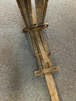 Vintage Wooden Clothes Drying Stand
