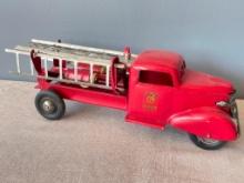 Vintage Turner Metal Toy Fire Truck