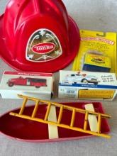 Group of Fire Fighter Related Items