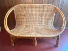 Wicker Loveseat