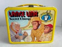 Vintage Metal Lunch Box Including Thermos - Lance Link
