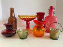 Group of Vintage Glasswear