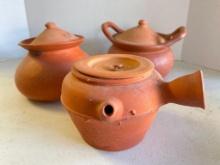 Group of Clay Pots