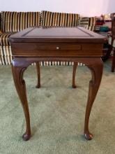 Vintage Wooden End Table