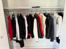 Coats and Jackets in Primary Bedroom Closet