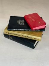 4 bibles. Psalms proverbs., bible wisdom., holy scriptures