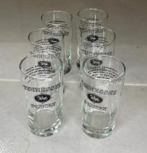 Six Tennessee Squire glasses