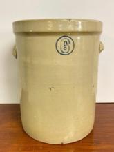 Vintage 6 Gallon Stoneware Crock