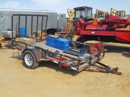 78'' x 120'' single axle trailer