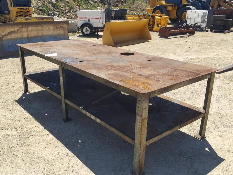 Large Steel Work Bench