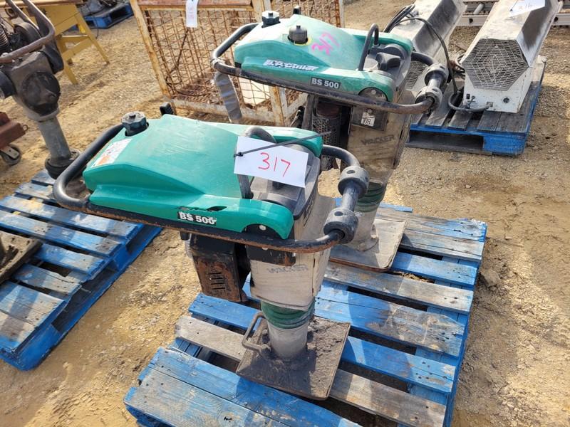 (2) Wacker BS 500 Jumping Jacks