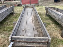 Wood Feed Bunk