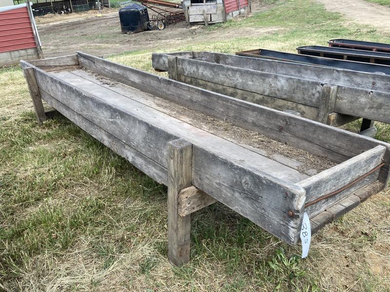 Wood Feed Bunk