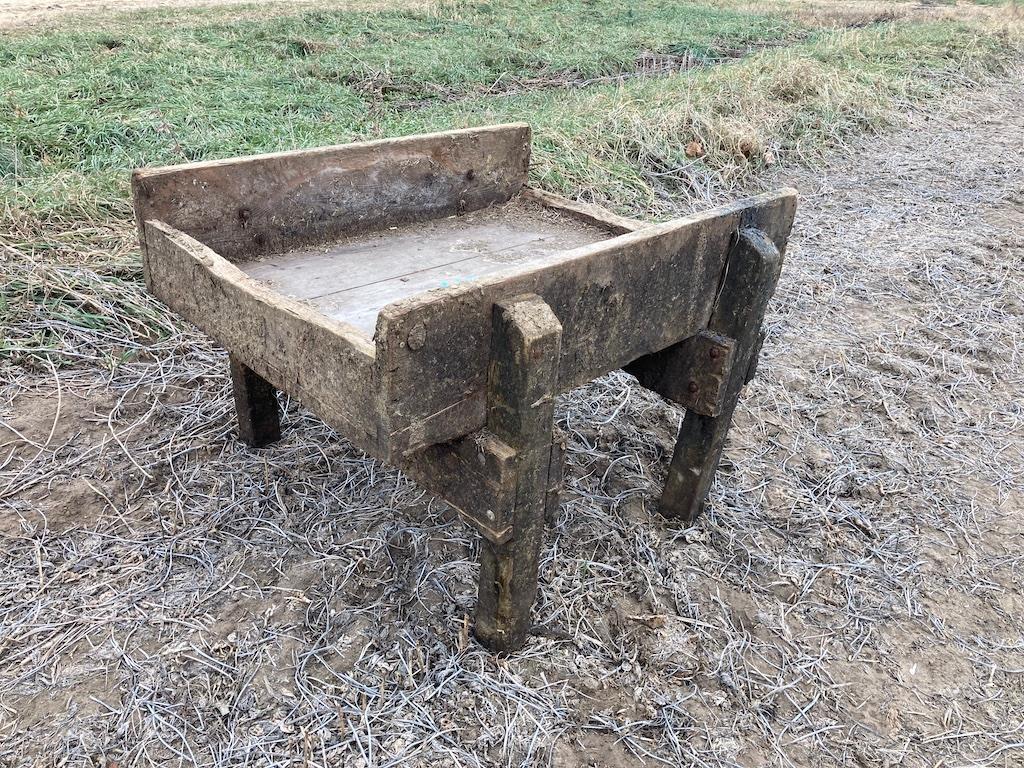 Wood Feed Bunk