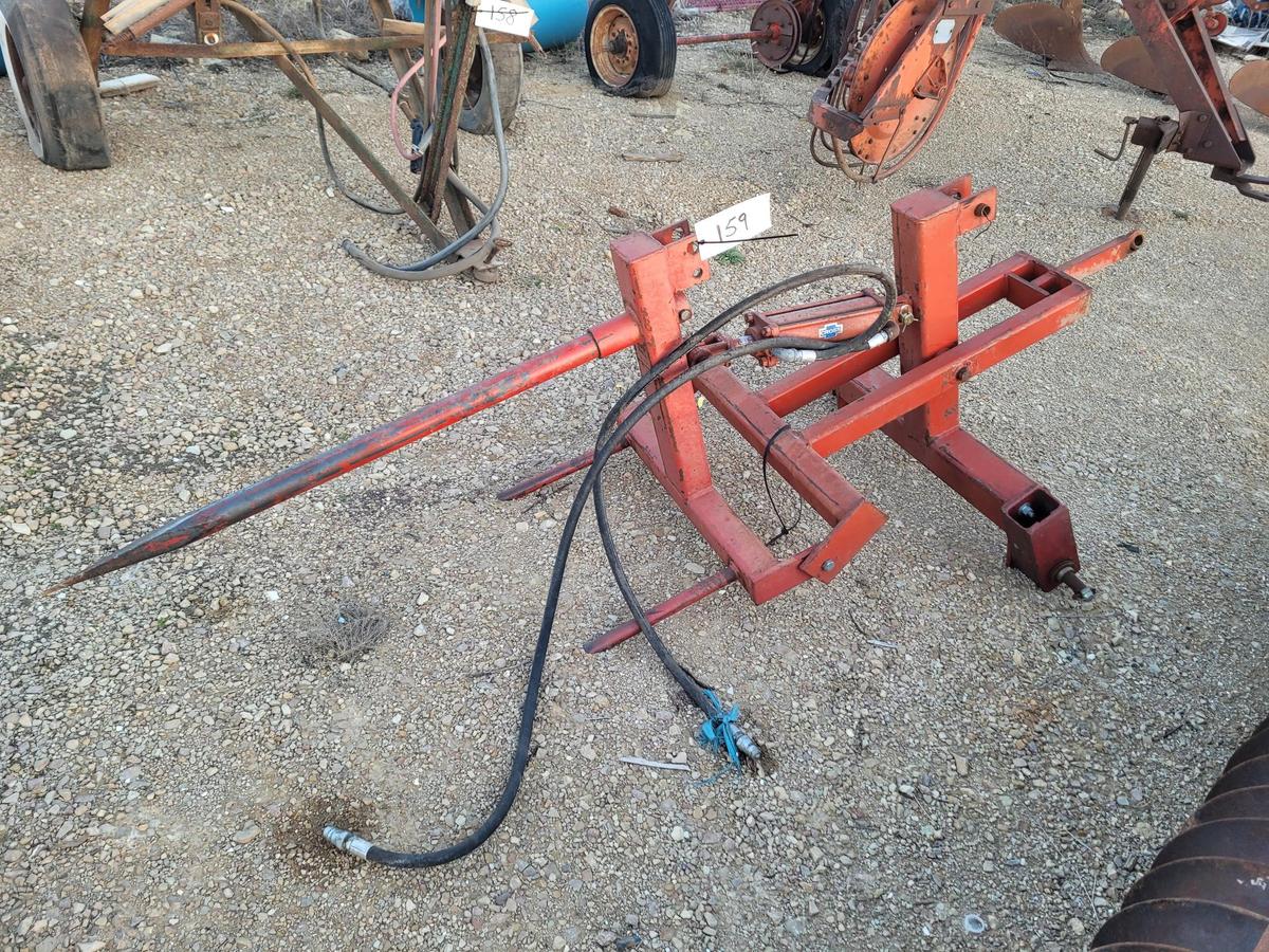 3 Point Hydraulic Bale Spear