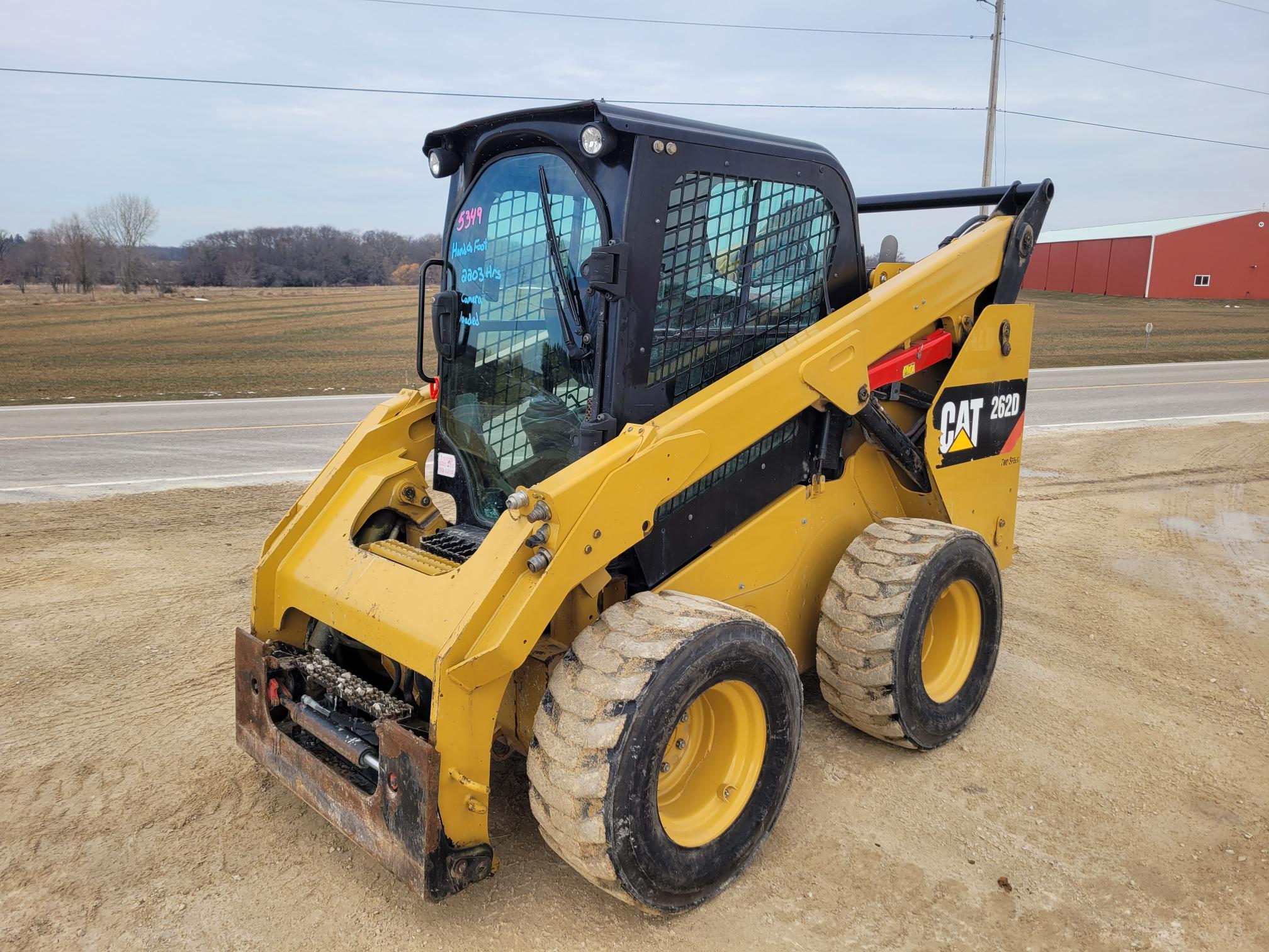 CAT 262D Skid Loader