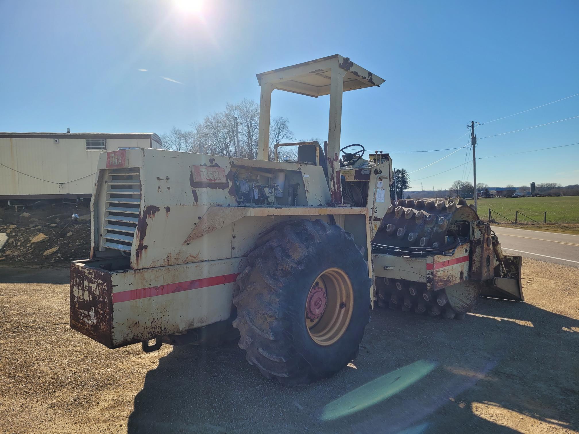 REX 848 PD Sheepsfoot Roller