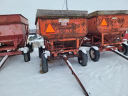 Ficklin Gravity Wagon on Gear