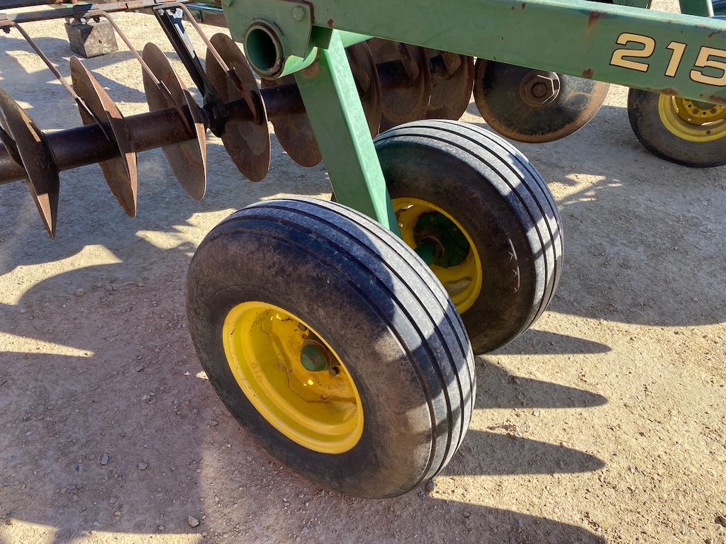 John Deere 215 Disk