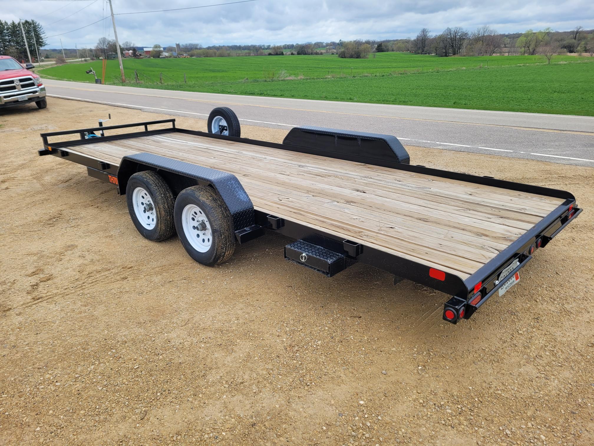 Orange Line Tandem Axle Trailer