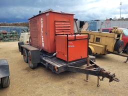 Genset Welder on Transport