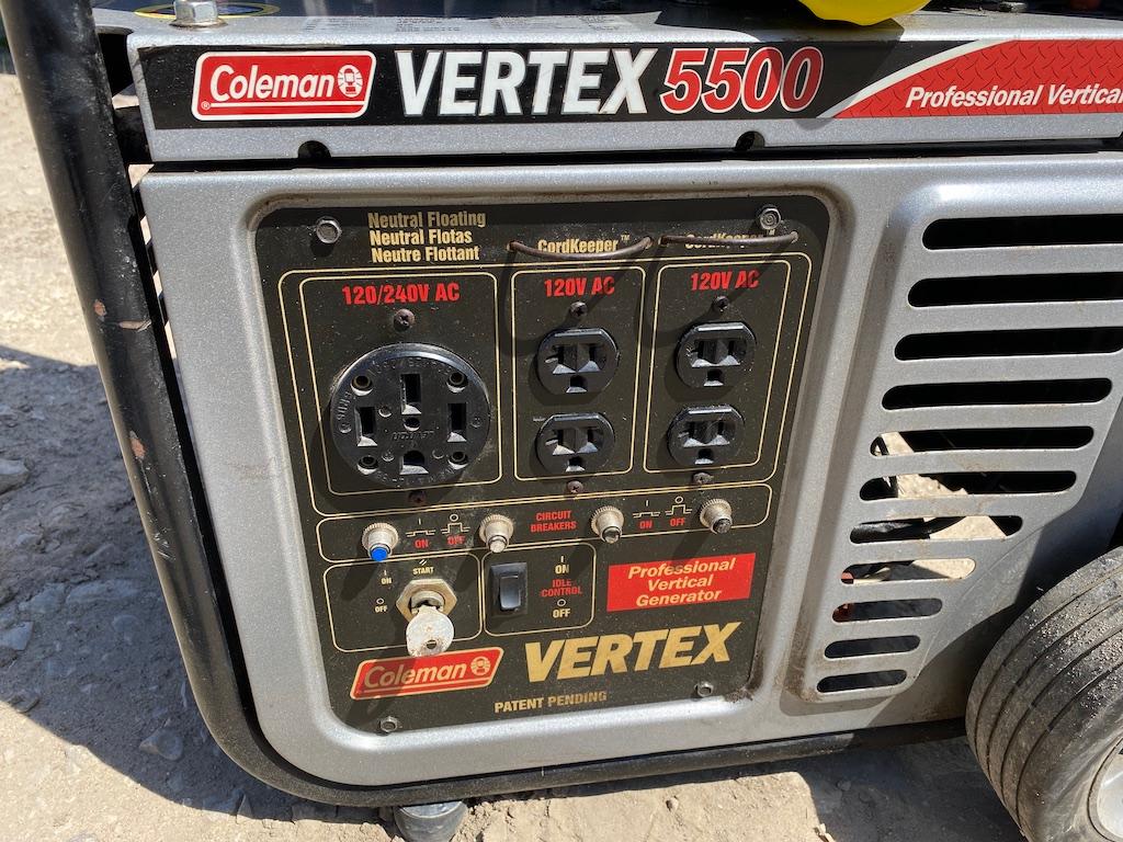 Coleman Vertex 5500 Generator