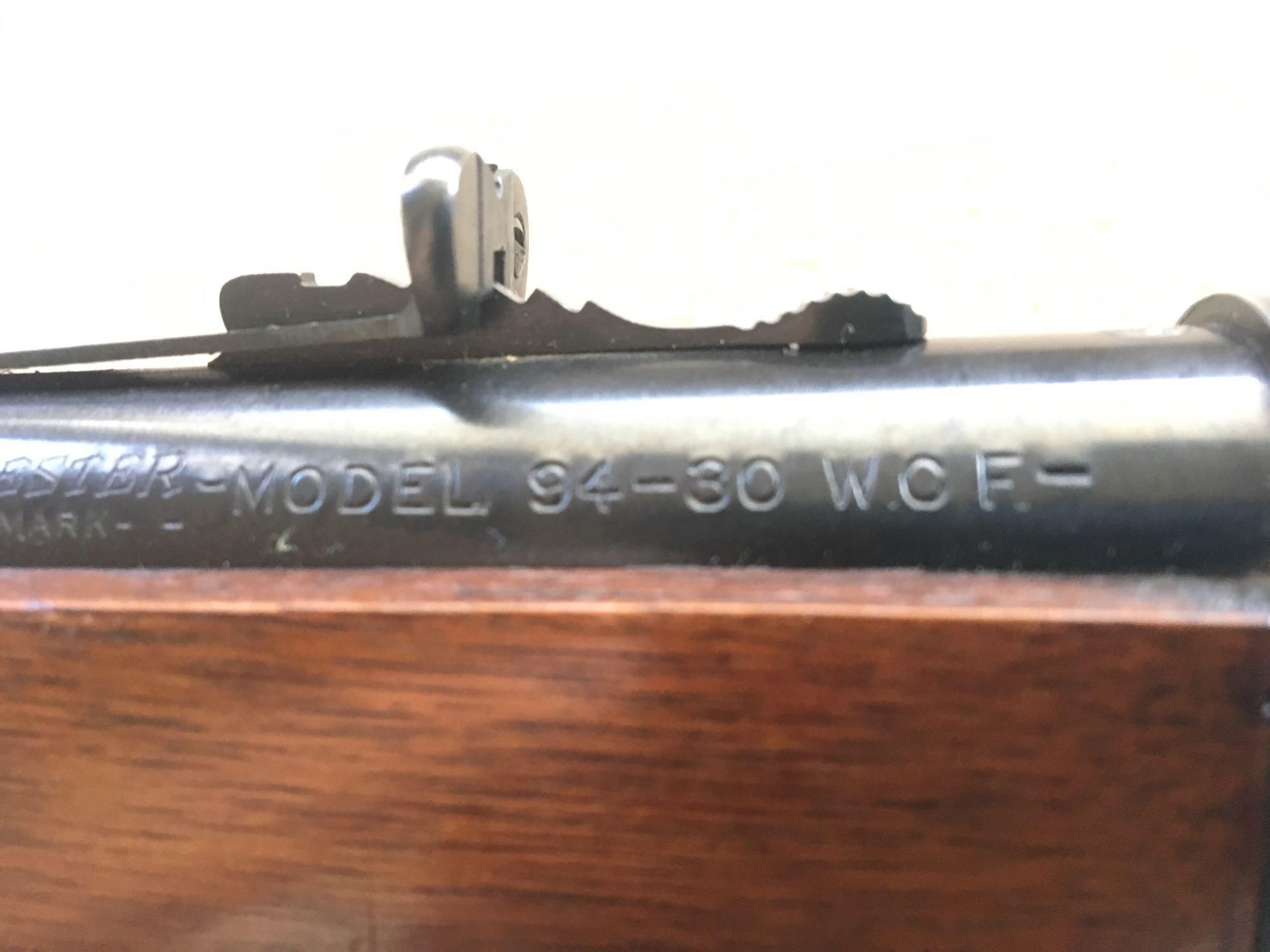 Gun/firearm WINCHESTER Model 94 lever action rifle (.30WCF caliber)