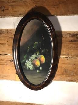 Antique oval framed picture (SPRING MILLS)