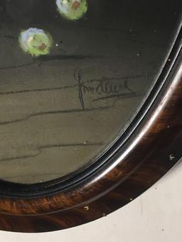 Antique oval framed picture (SPRING MILLS)