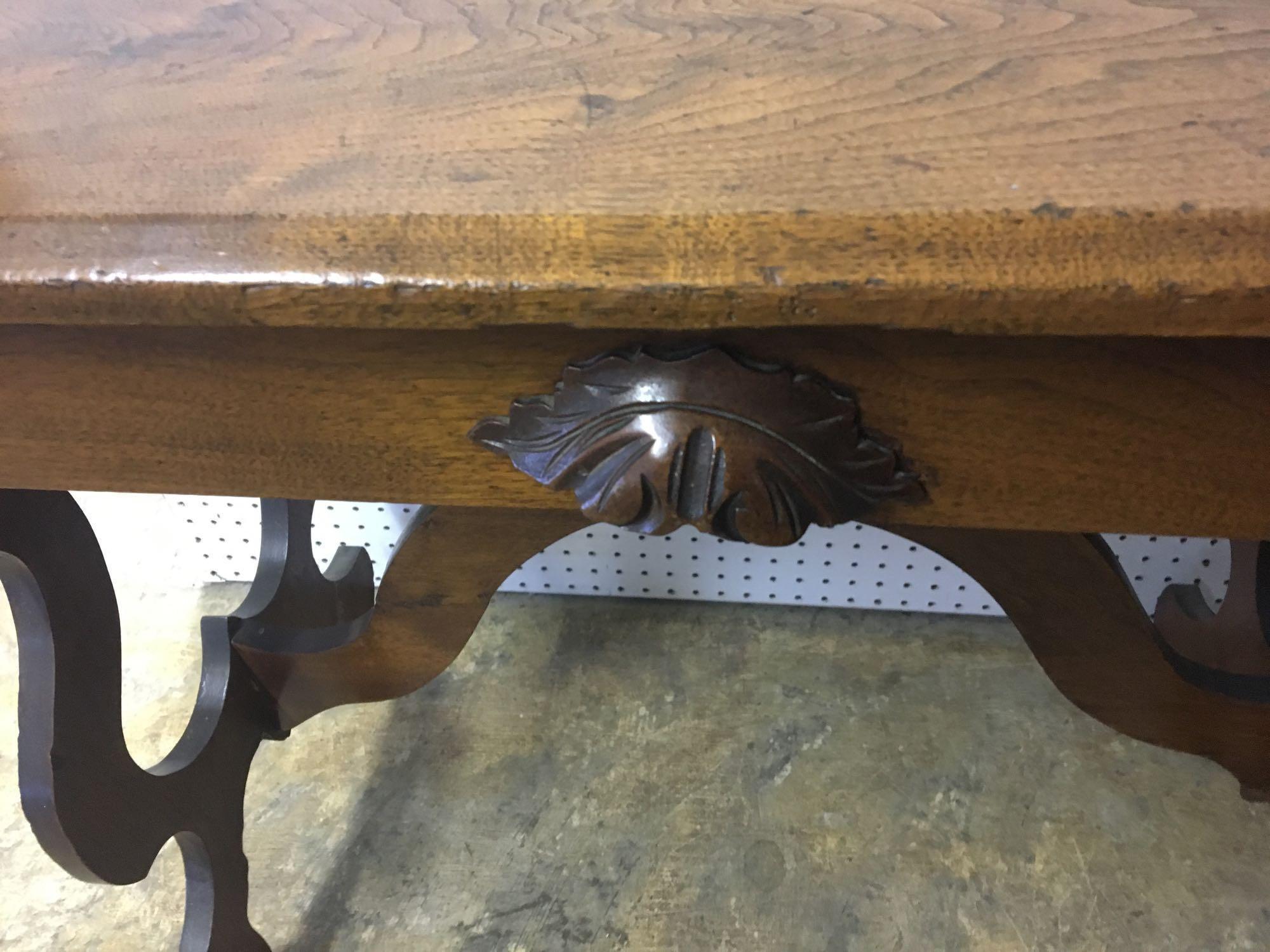 Antique wooden desk