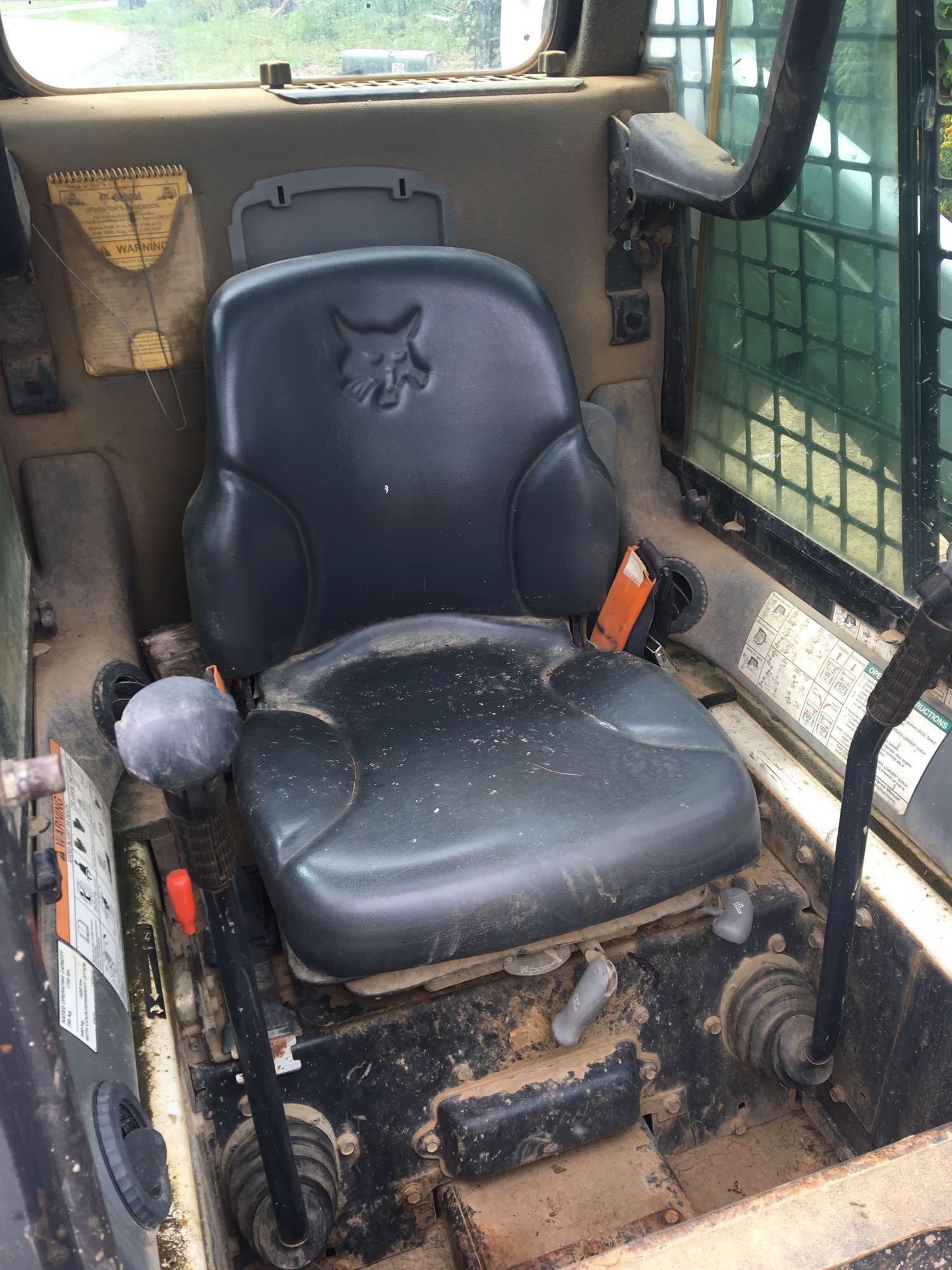 2011 BOBCAT compact skid steer loader with 2 new tires and rims (model S175) (see video)