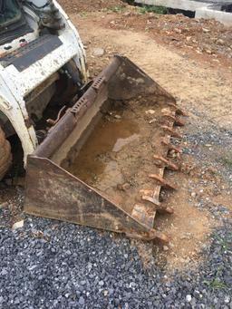 2011 BOBCAT compact skid steer loader with 2 new tires and rims (model S175) (see video)
