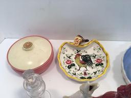 Geese figurines, bowls, more