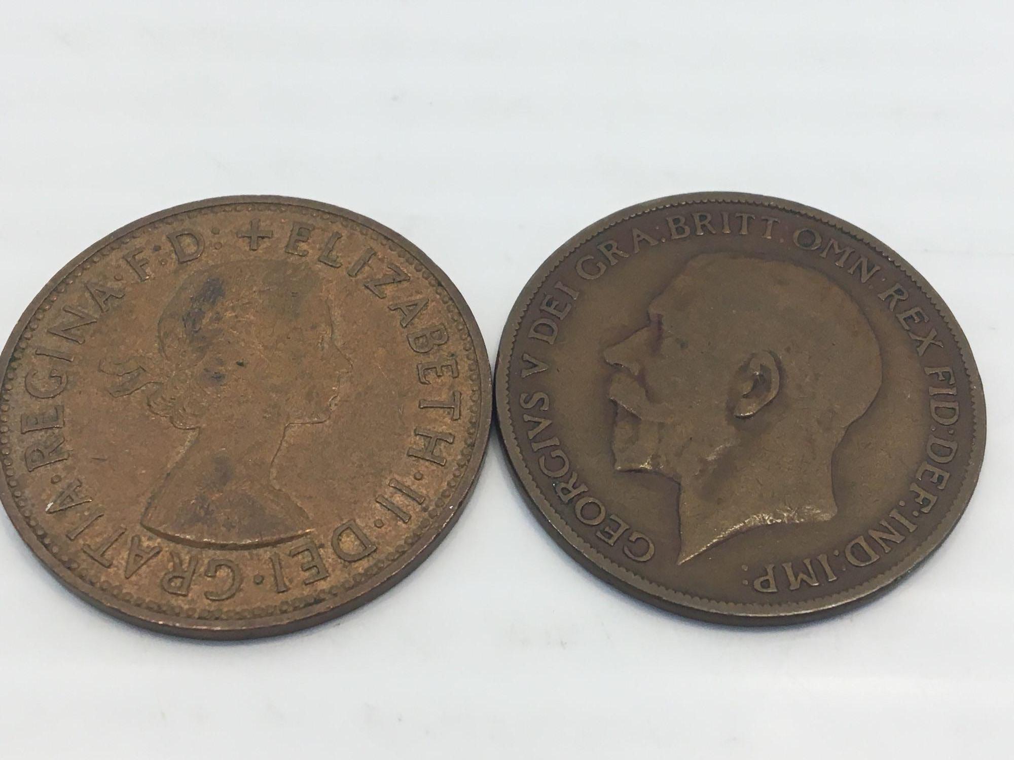 Foreign coins (England, Netherlands)