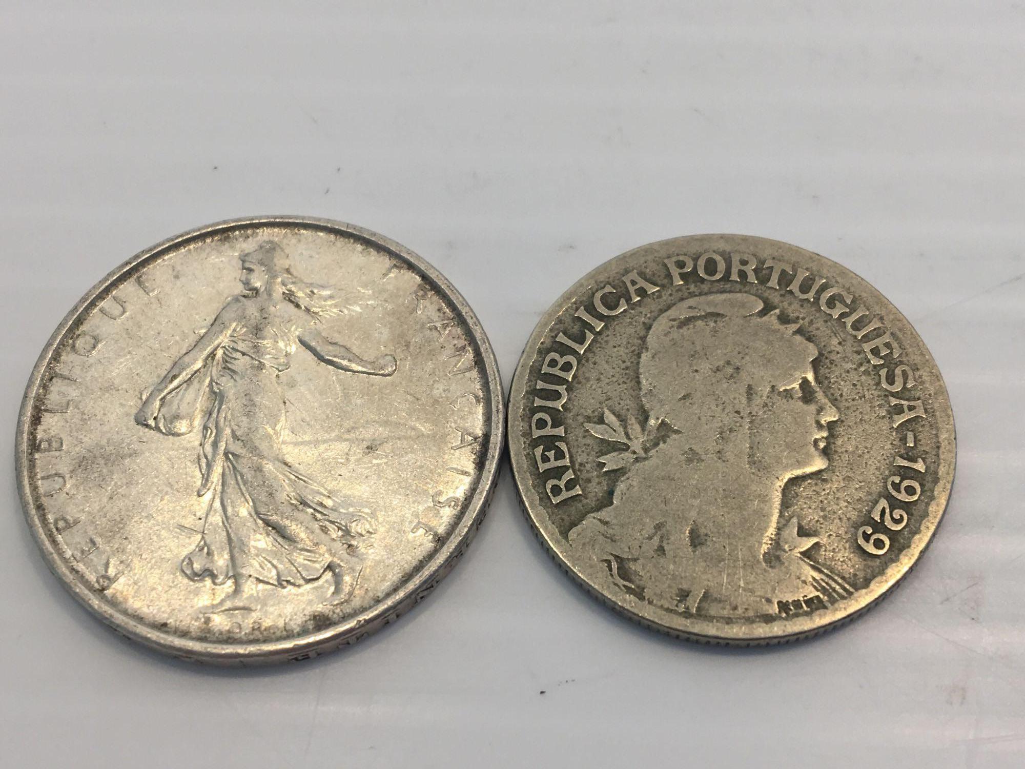 Foreign coins