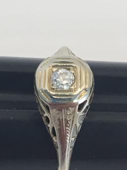 Woman's ring(size 5; no markings)