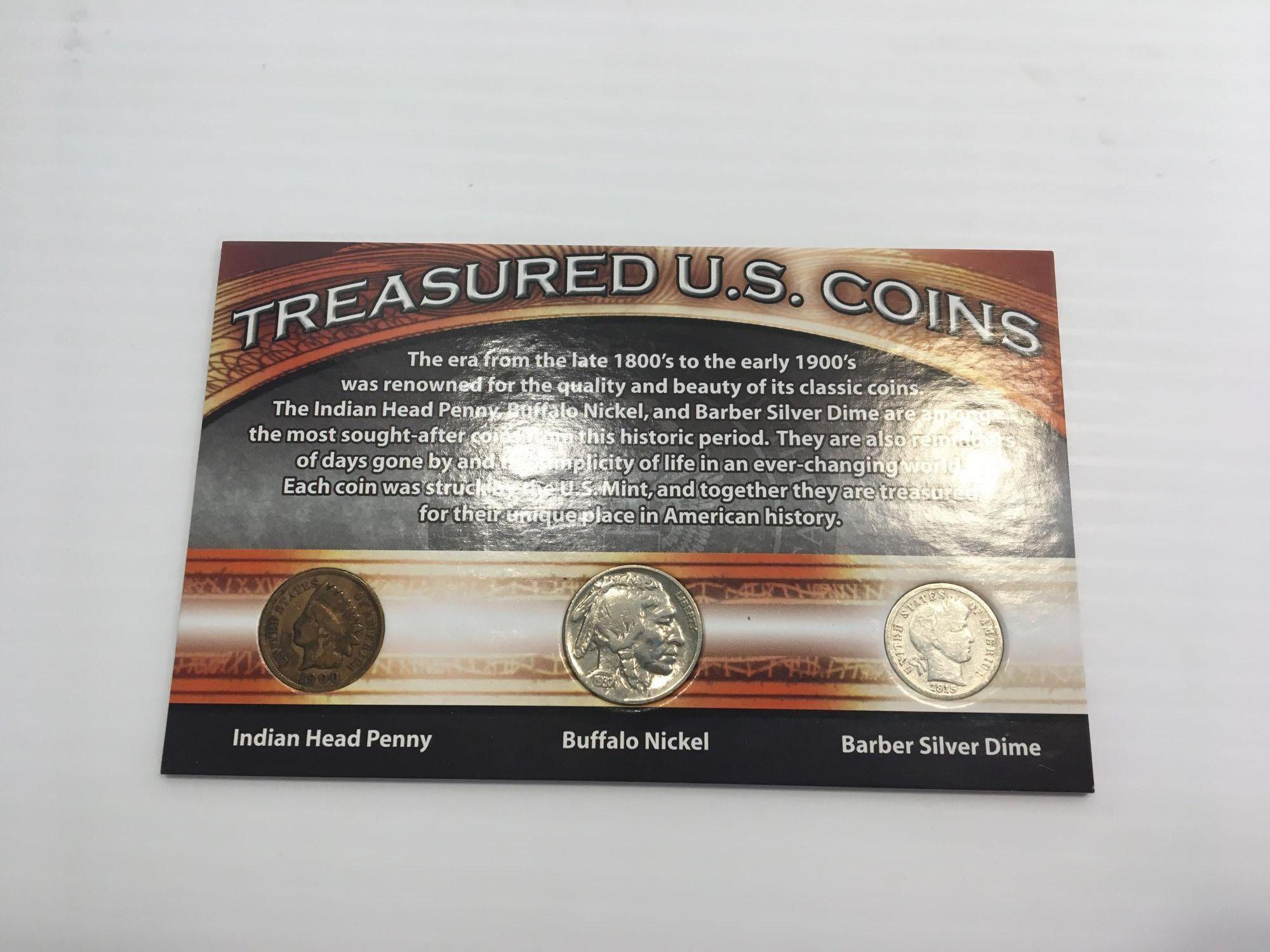 U.S. collectible coins(in collectors sleeves)
