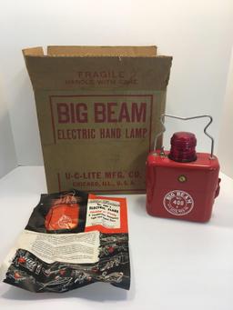 Vintage BIG BEAM electric flare (No.400-F)/original box and instruction sheet