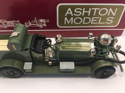 ASHTON MODEL (No.AH39; 1925 Ahrens-Fox Pumper Model N-S-4” Vandergrift “, Pa. Serial No.1640)